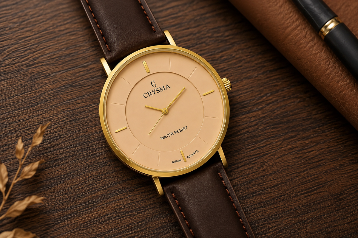 Leather Men Watches in Pakistan