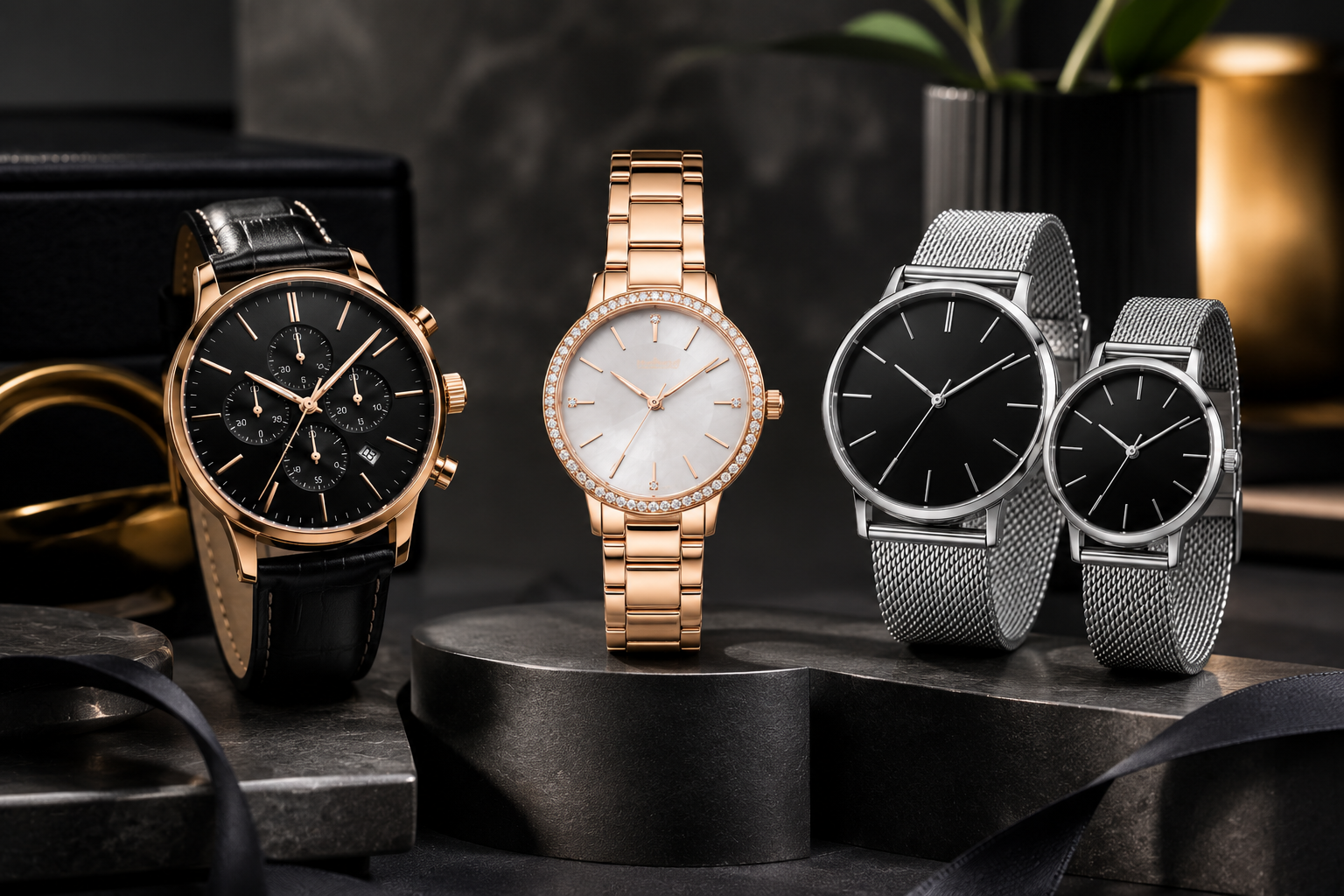 Men, Woman and Couple Watches