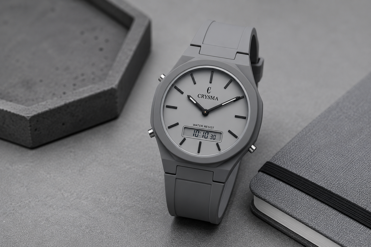 Mens Silicone Strap Watches
