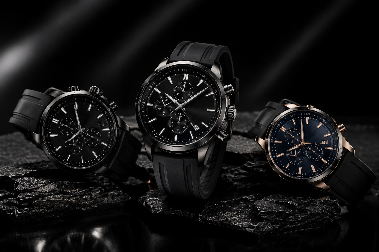 Silicon Strap Watches For Men